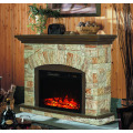 23" insert imitation fire wall hanging fireplace with remote control